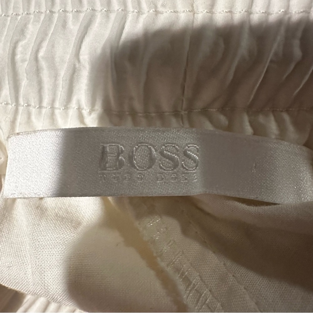 HUGO BOSS Trekina High Waist Joggers Ivory - Picture 8 of 12